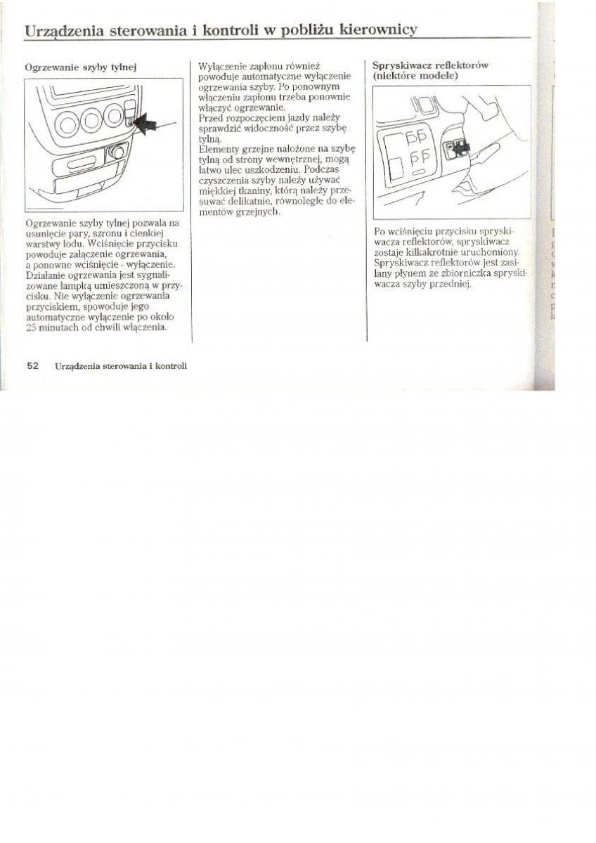 Honda CR V I 1 instrukcja obslugi / page 24