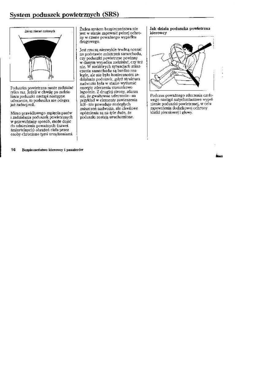 Honda CR V I 1 instrukcja obslugi / page 6