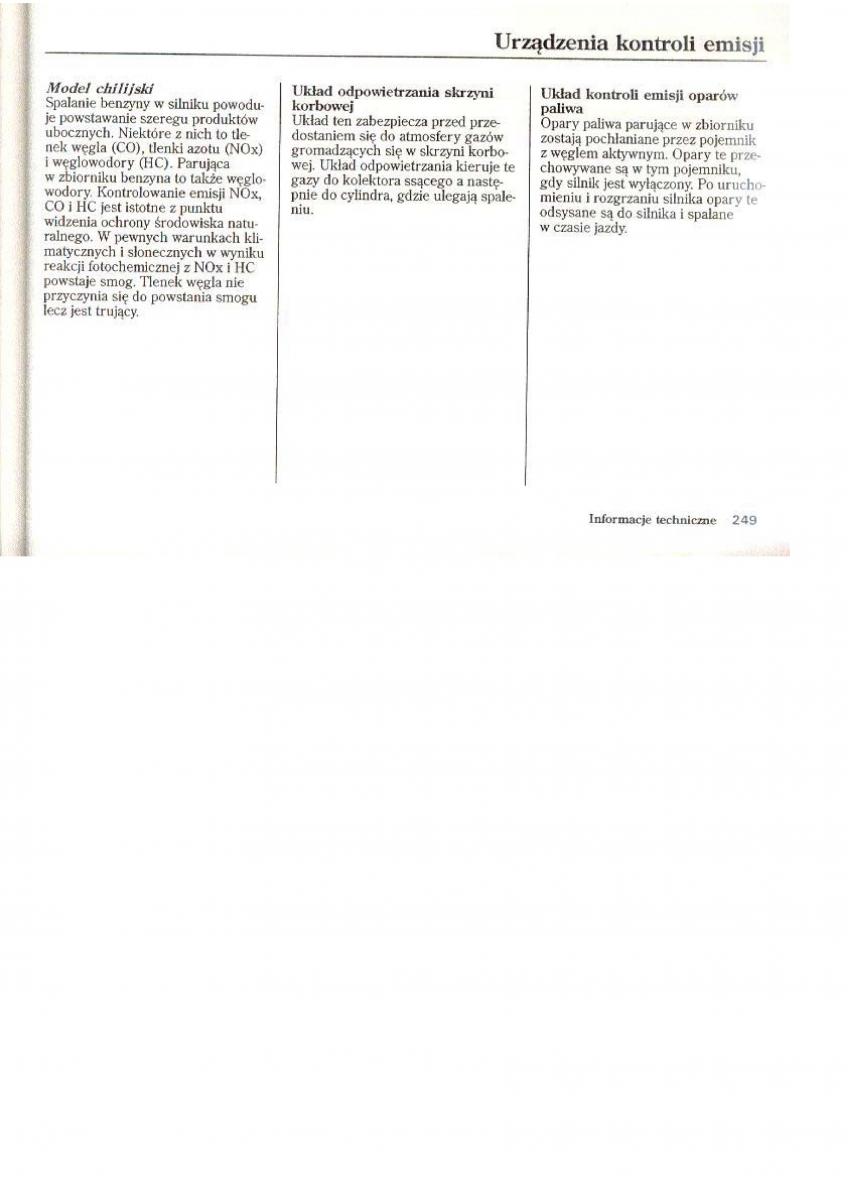 Honda CR V I 1 instrukcja obslugi / page 158