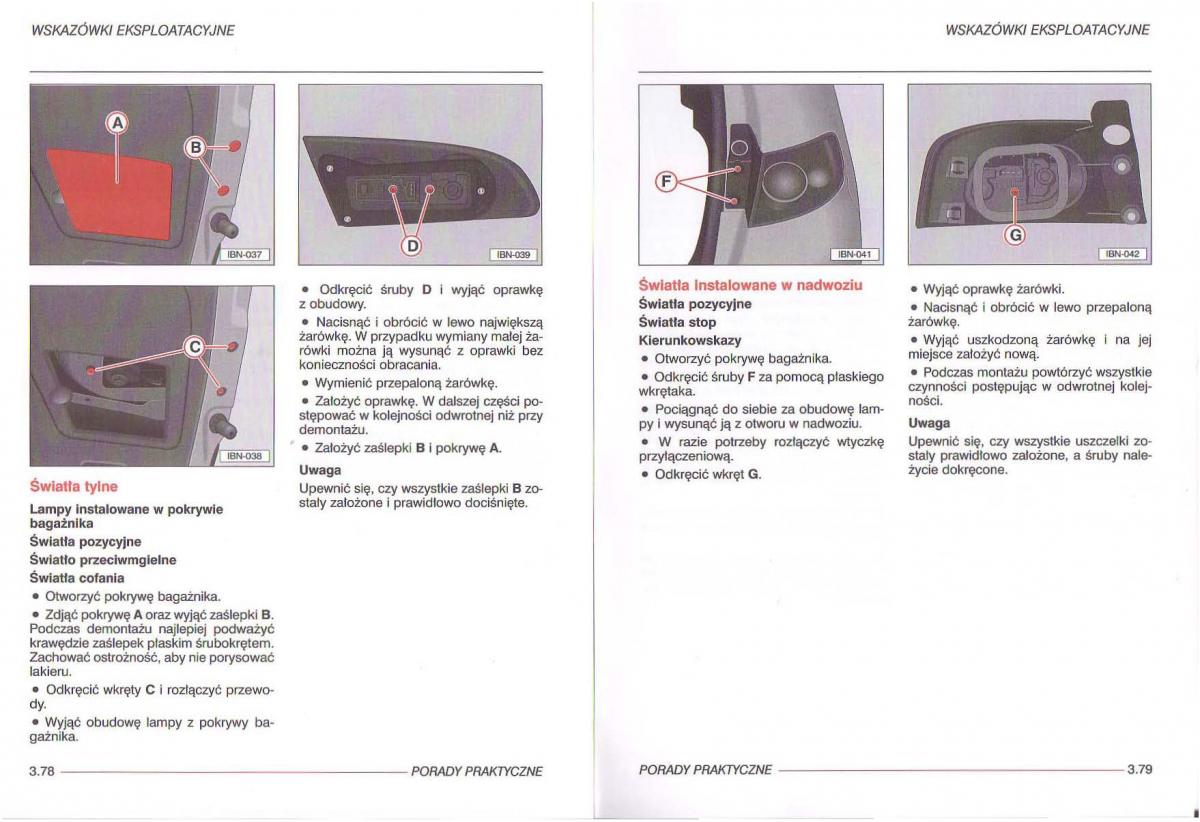 Seat Ibiza III 3 instrukcja obslugi / page 111
