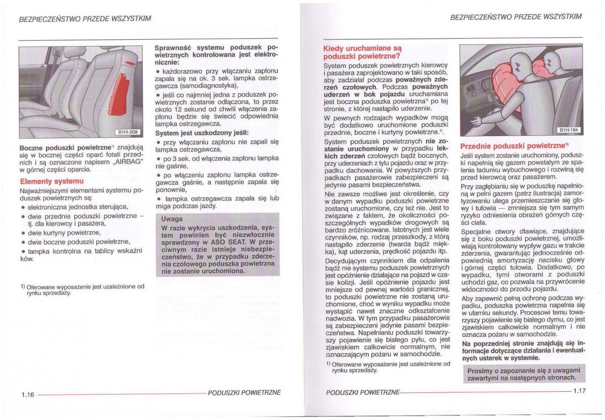 manual  Seat Ibiza III 3 instrukcja / page 12