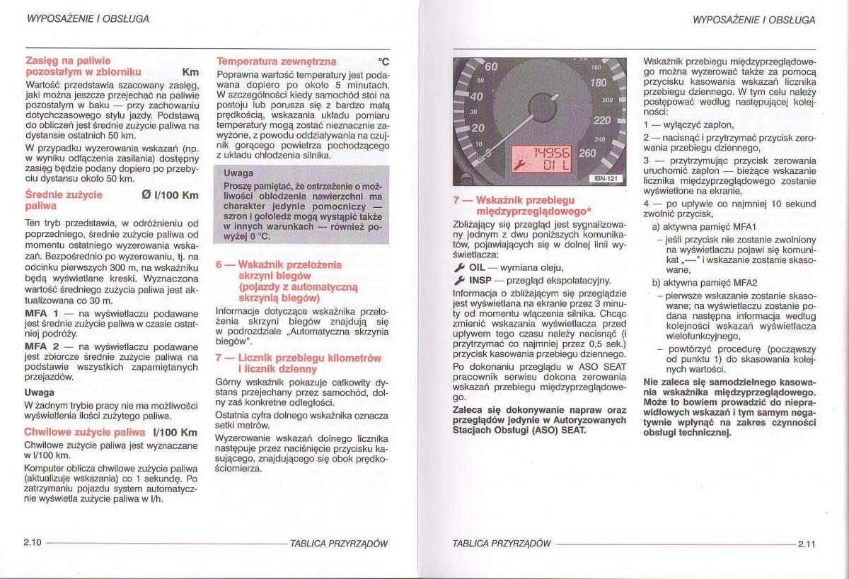 Seat Ibiza III 3 instrukcja obslugi / page 26