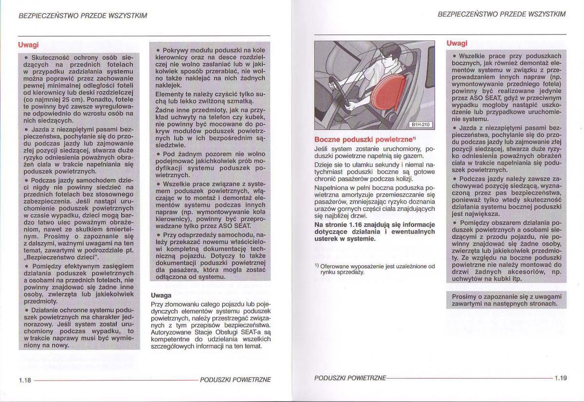 Seat Ibiza III 3 instrukcja obslugi / page 13