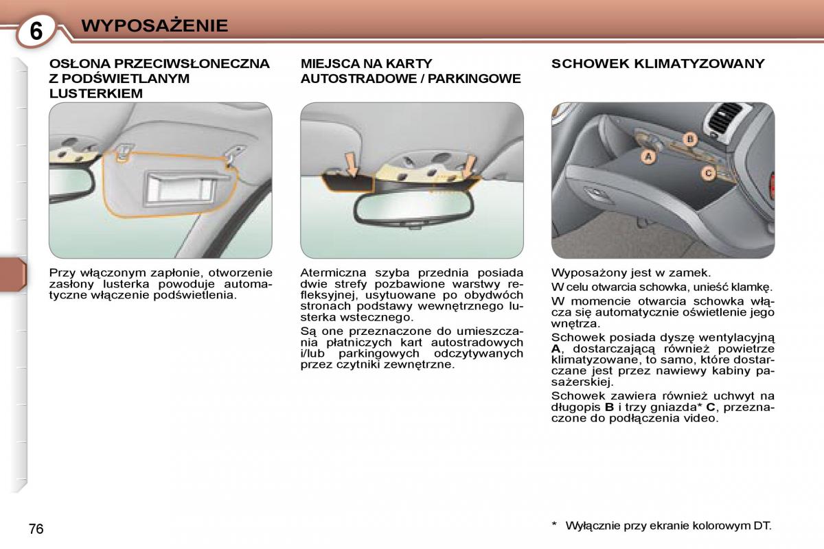 manual Peugeot 607 Peugeot 607 instrukcja / page 77