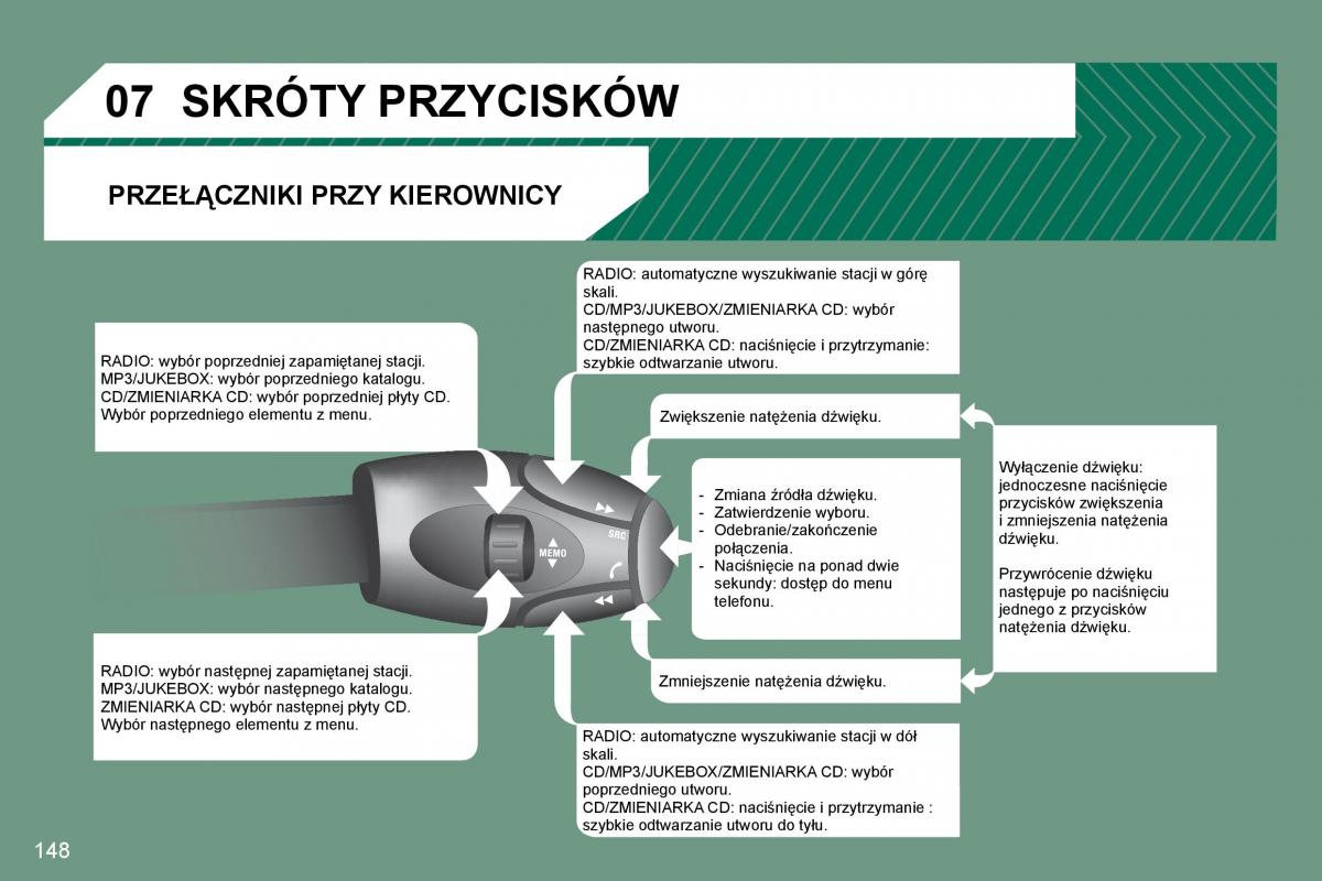 Peugeot 607 instrukcja obslugi / page 150