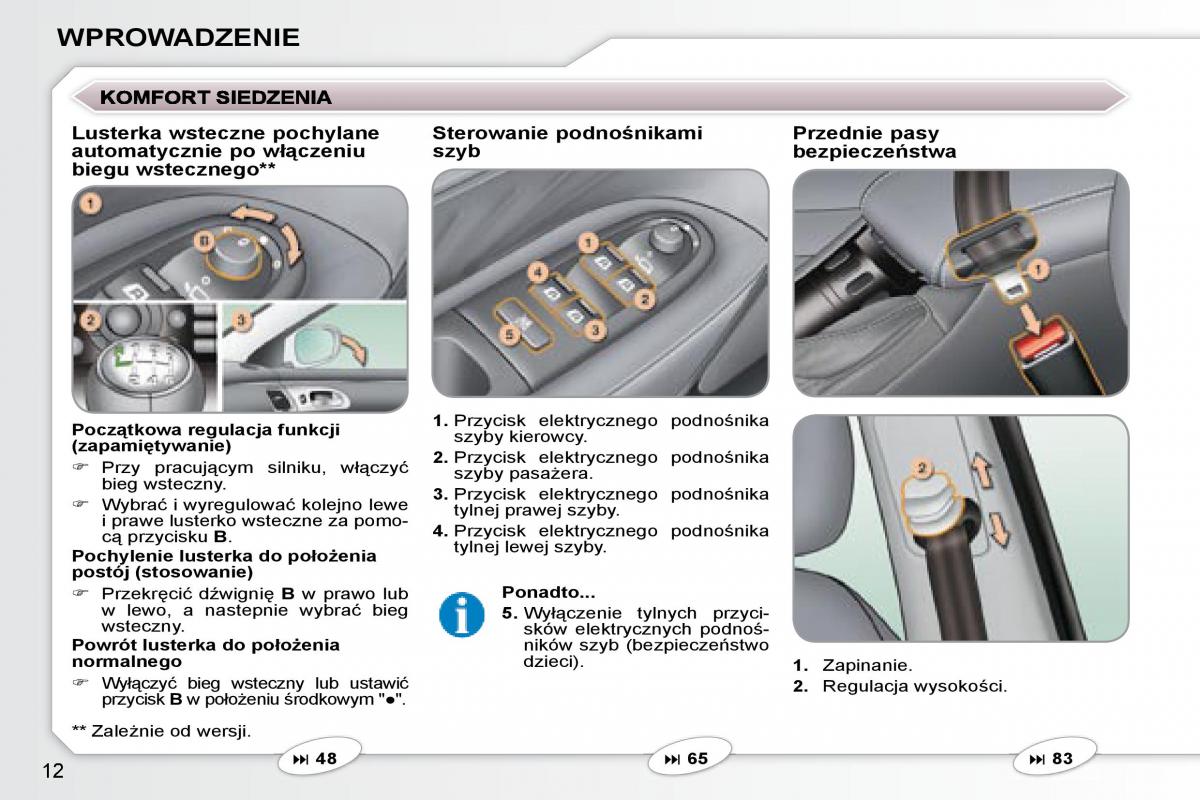 manual Peugeot 607 Peugeot 607 instrukcja page 31 pdf