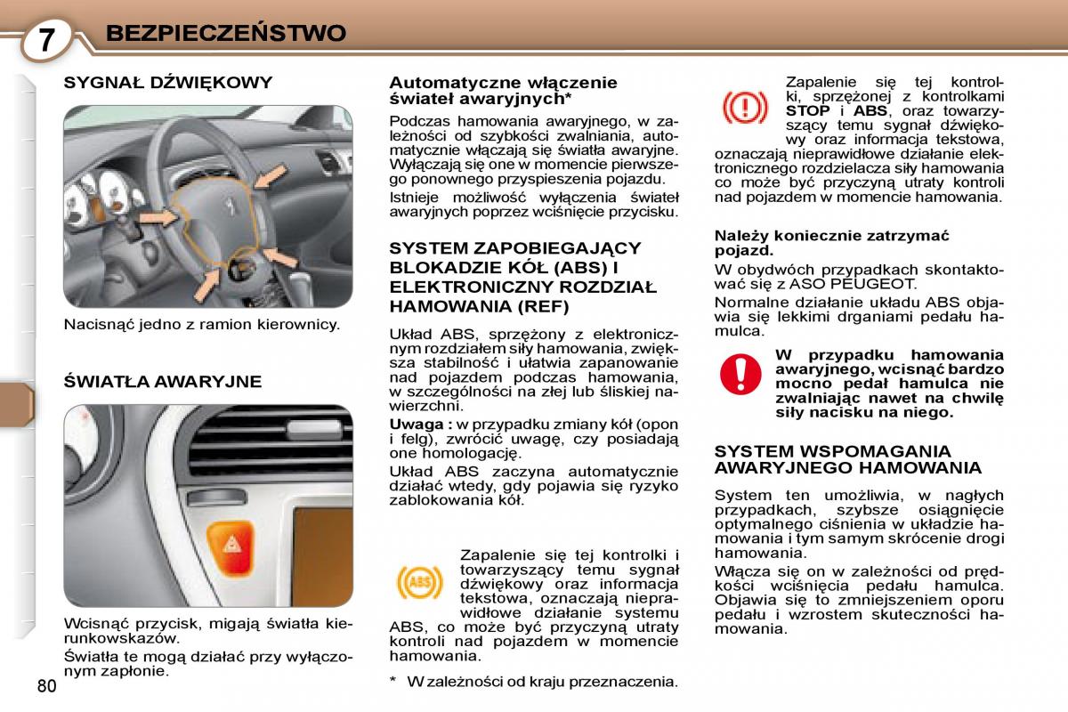 Peugeot 607 instrukcja obslugi page 81 pdf