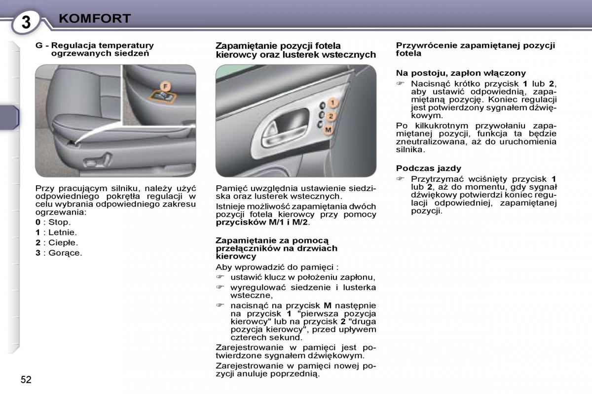 manual Peugeot 607 Peugeot 607 instrukcja page 50 pdf