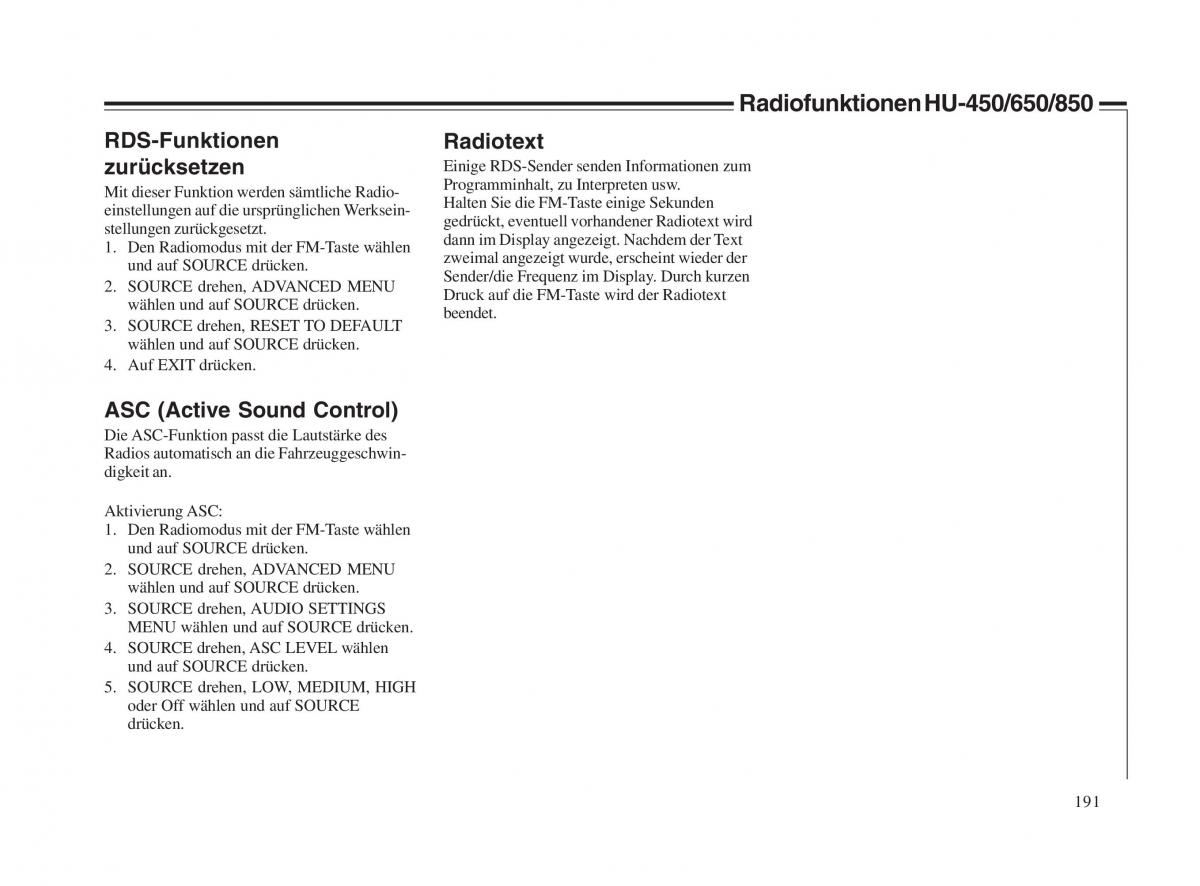  Volvo V70 Volvo V70 II 2 Handbuch / page 192