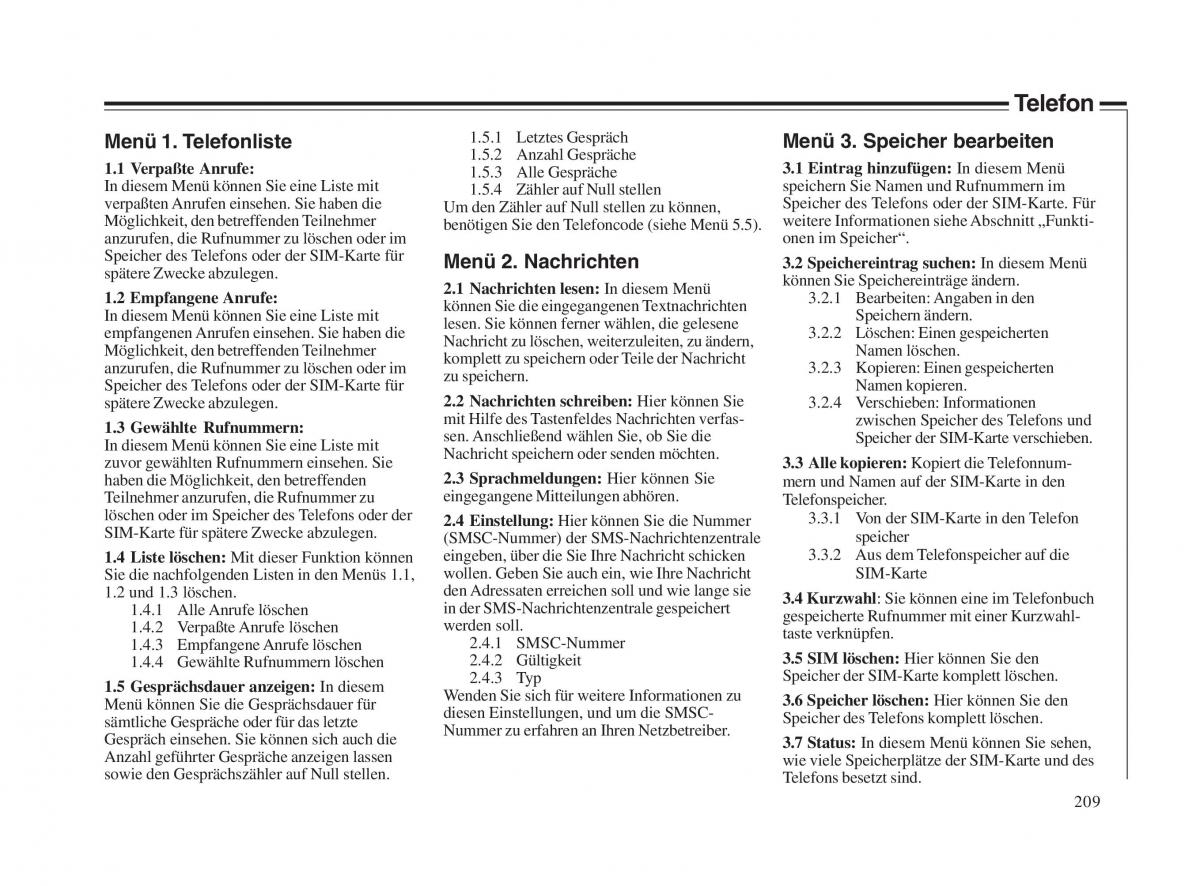Volvo V70 II 2 Handbuch / page 210