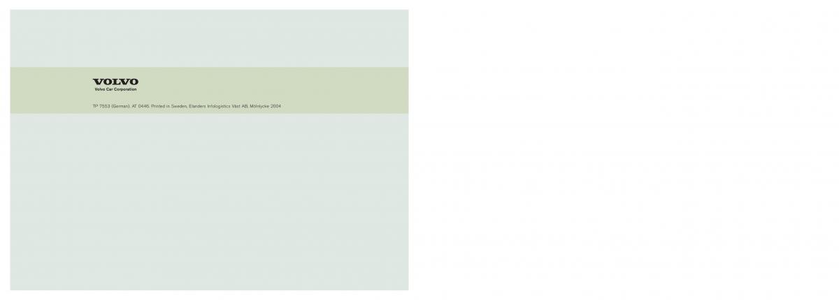 Volvo V70 II 2 Handbuch / page 226