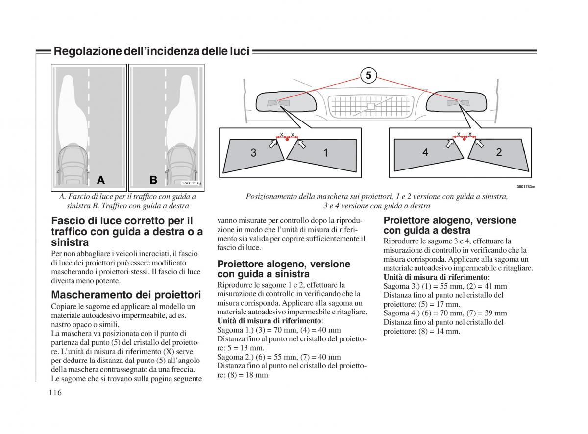 Volvo V70 II 2 manuale del proprietario / page 117