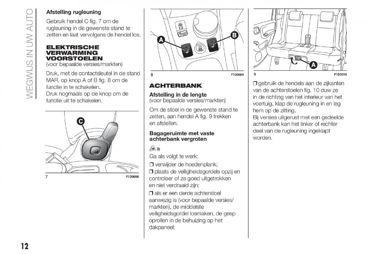 Fiat Panda III 3 handleiding / page 14