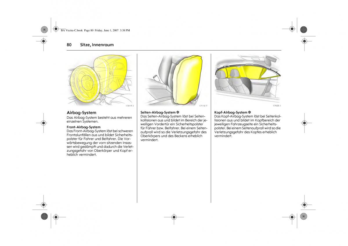 manual  Opel Vectra C Handbuch / page 84