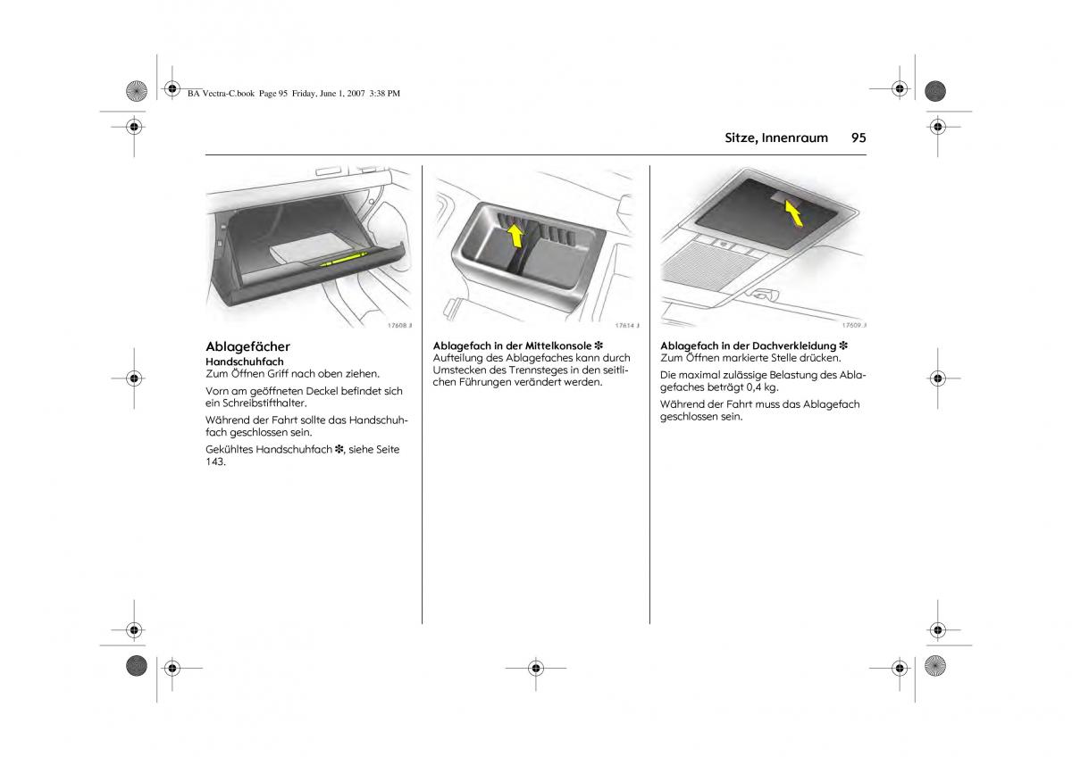 manual  Opel Vectra C Handbuch / page 99