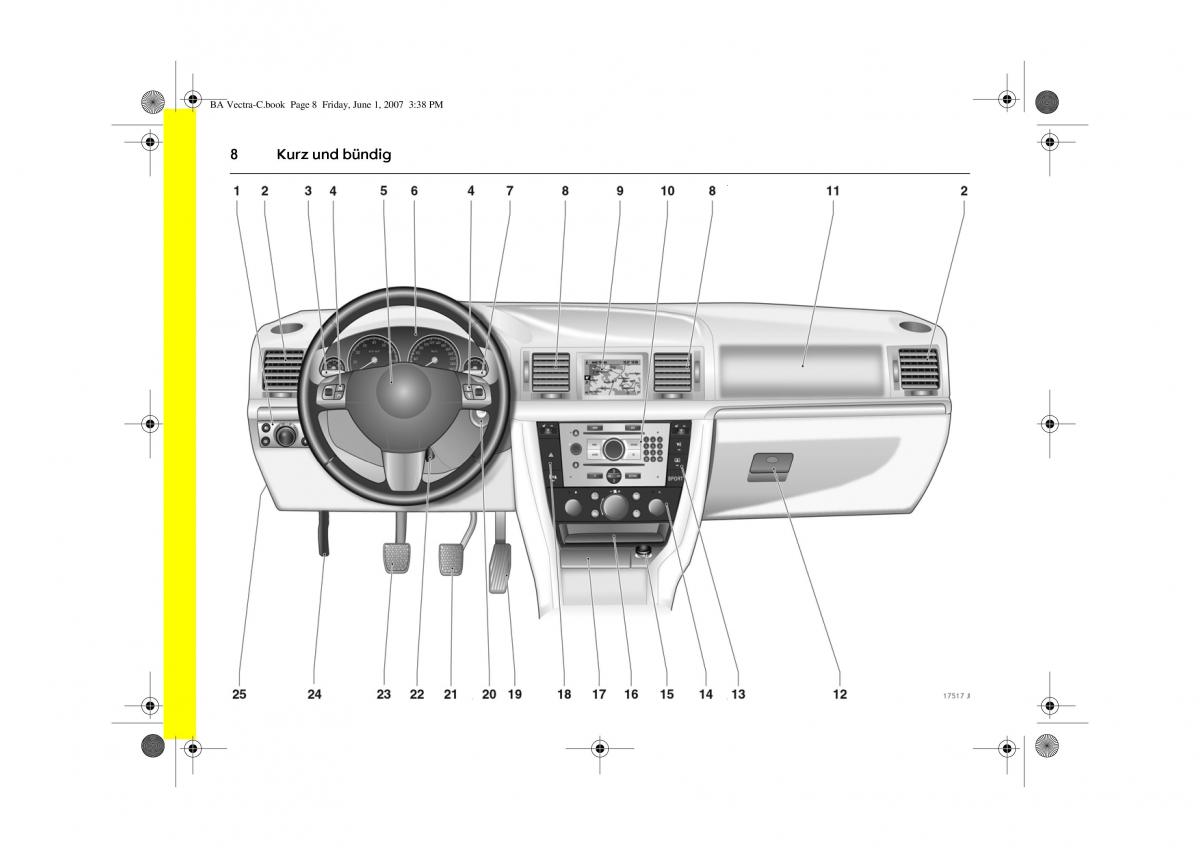 Opel Vectra C Handbuch / page 12