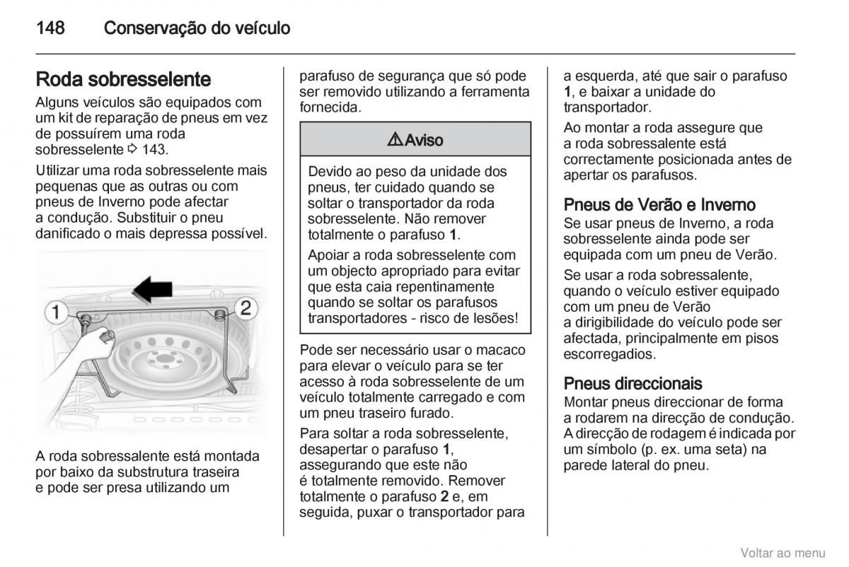 Opel Vivaro I 1 manual del propietario / page 149