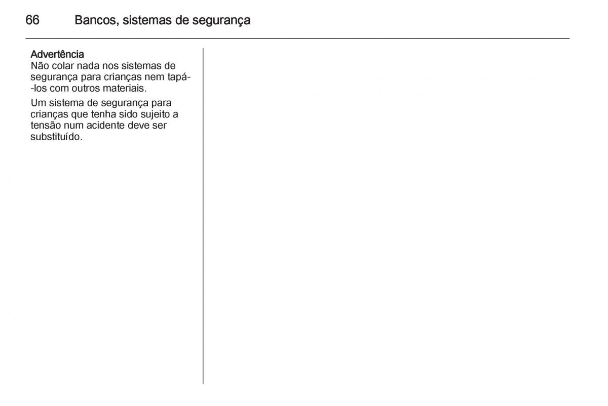 Opel Vivaro II 2 manual del propietario / page 68