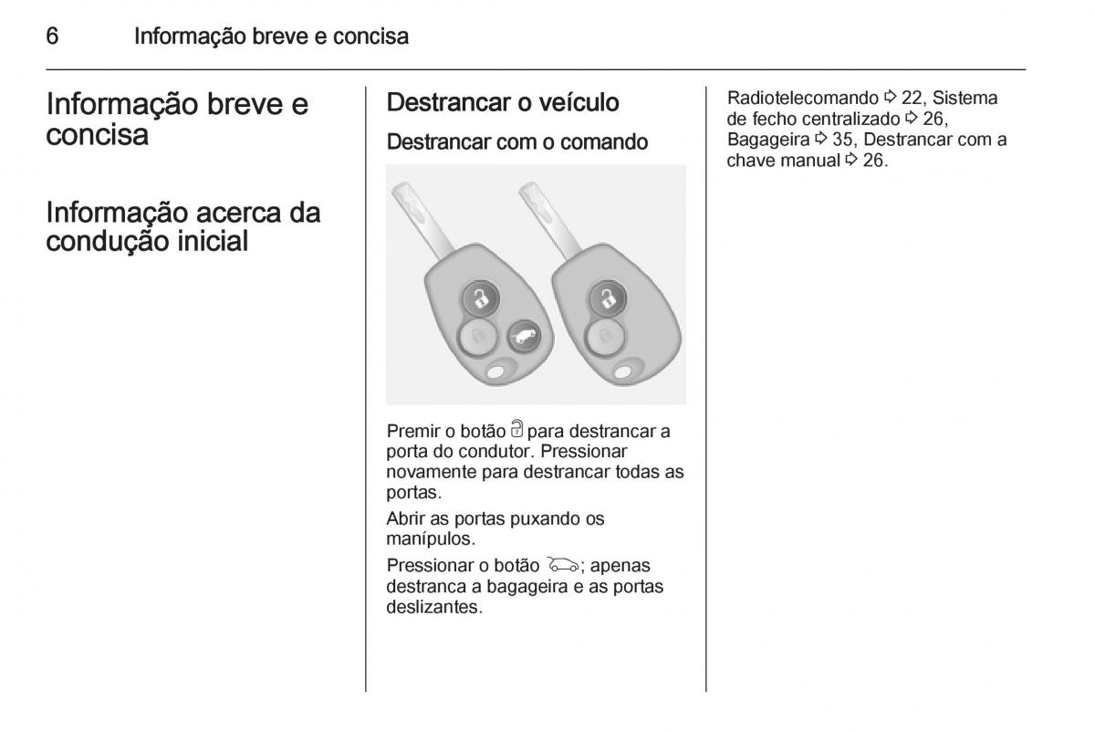 Opel Vivaro II 2 manual del propietario / page 8