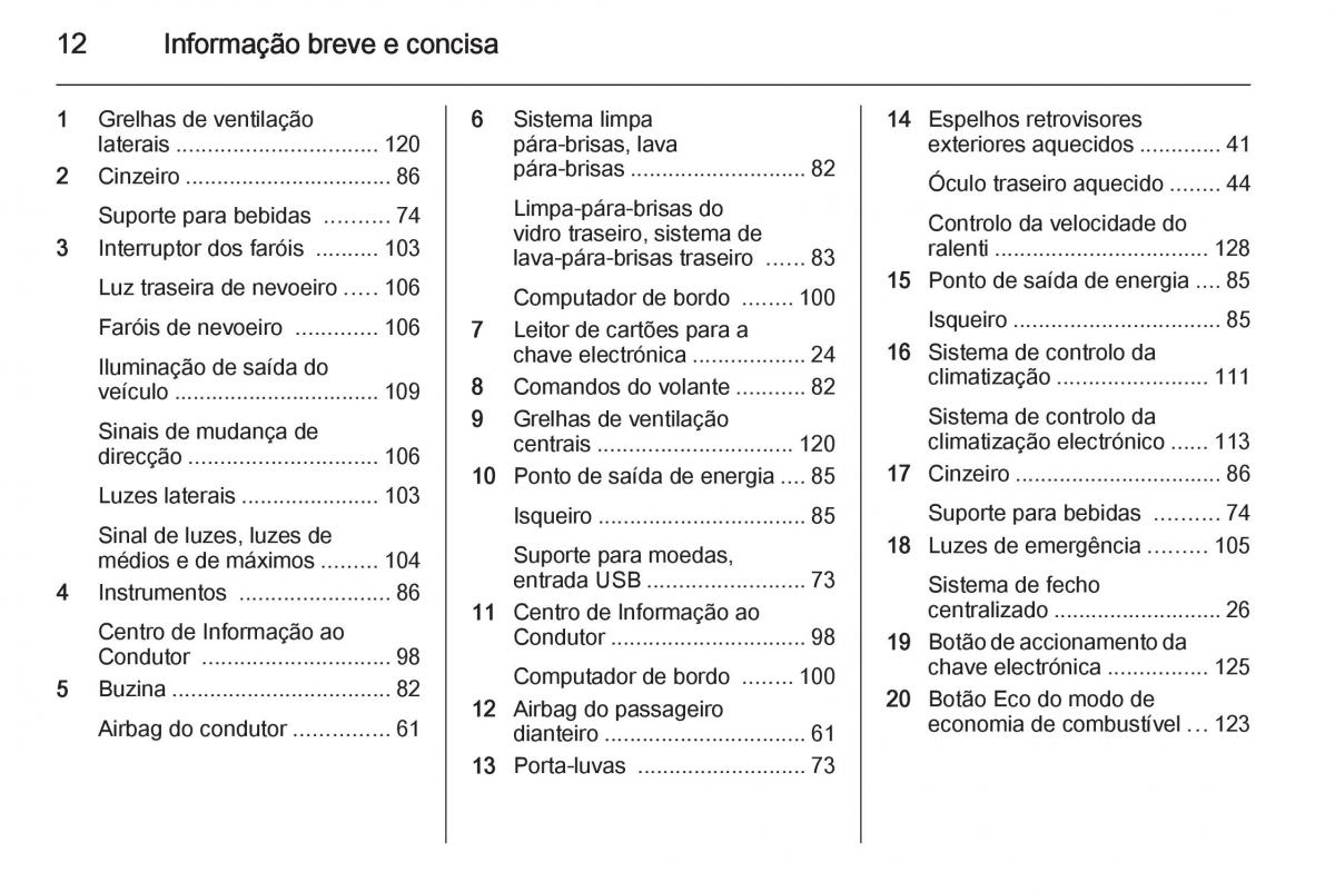 Opel Vivaro II 2 manual del propietario / page 14