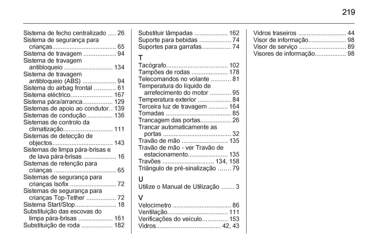 Opel Vivaro II 2 manual del propietario / page 221