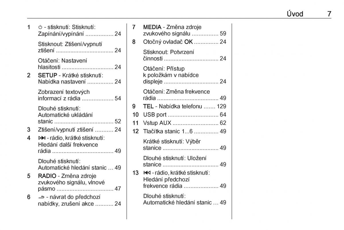 Opel Vivaro II 2 navod k obsludze / page 7