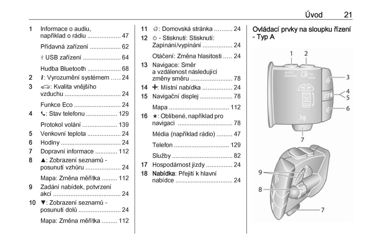 Opel Vivaro II 2 navod k obsludze / page 21