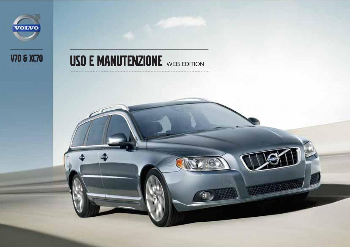 Volvo V70 III 3 manuale del proprietario / page 1