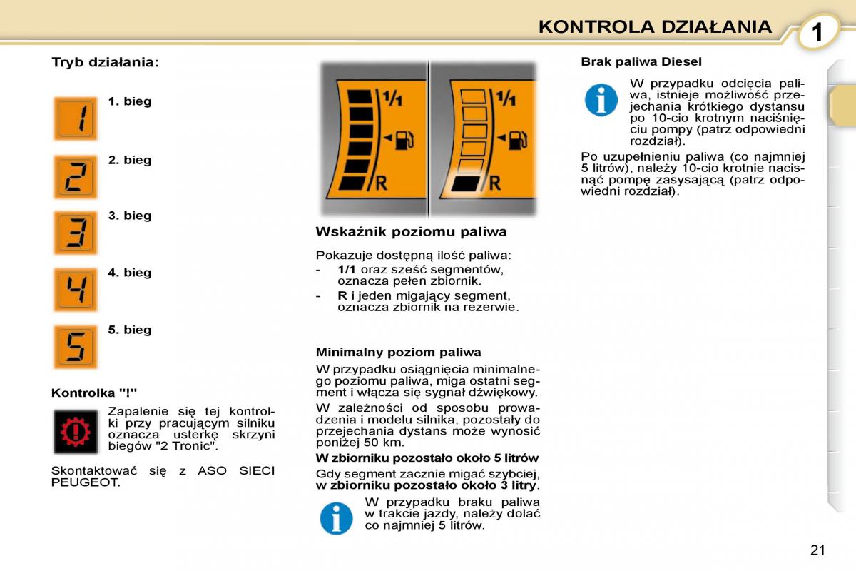 Peugeot 107 instrukcja obslugi / page 6