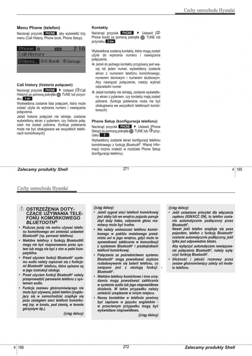Hyundai i30 II 2 instrukcja obslugi / page 136