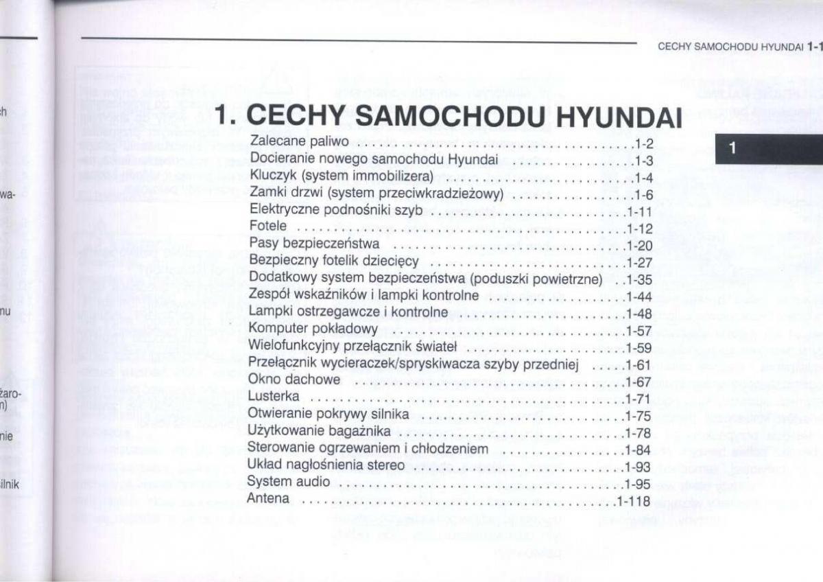 Hyundai Getz instrukcja obslugi / page 13