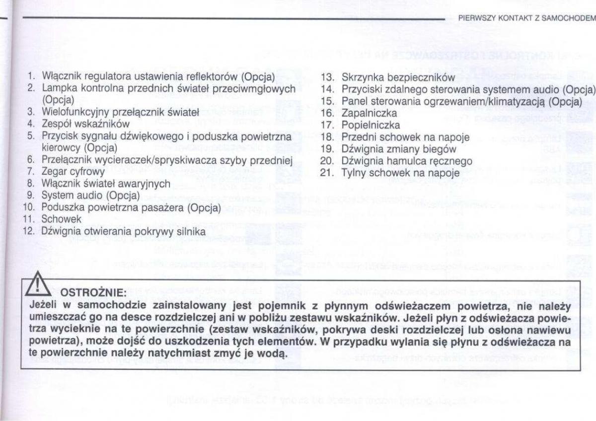Hyundai Getz instrukcja obslugi / page 11