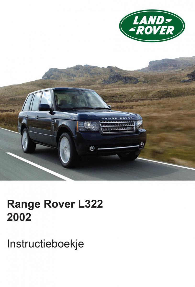 Land Rover Range Rover III 3 L322 handleiding / page 1