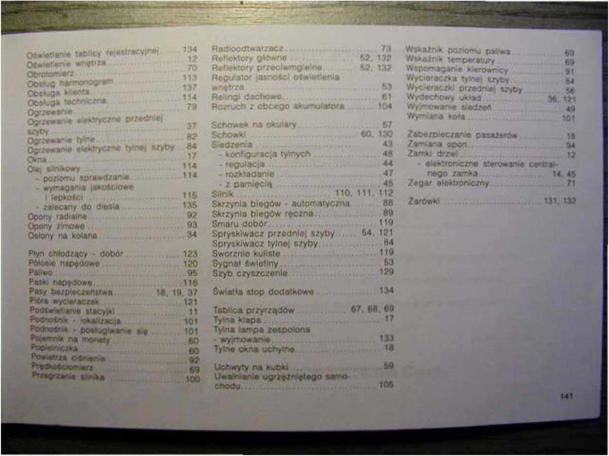 manual  Chrysler Voyager Caravan III 3 instrukcja / page 135