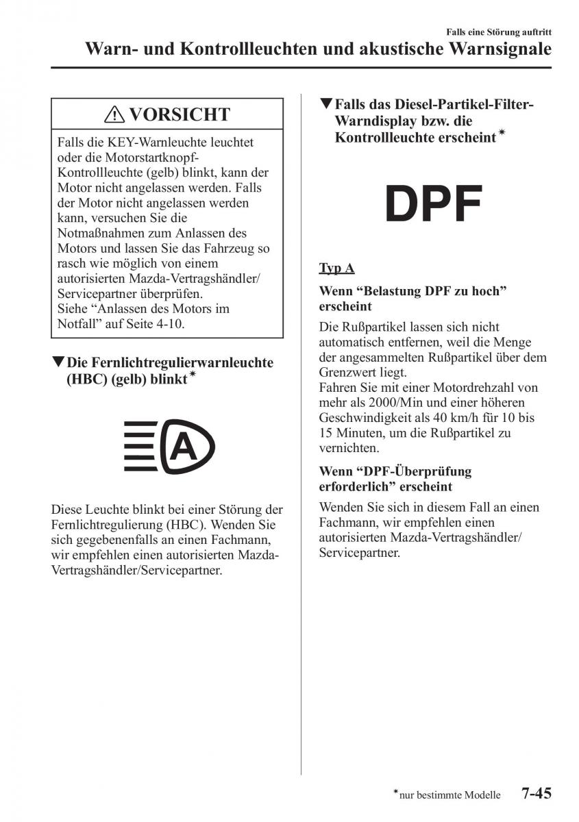 Bedienungsanleitung  Mazda CX 5 Handbuch / page 585