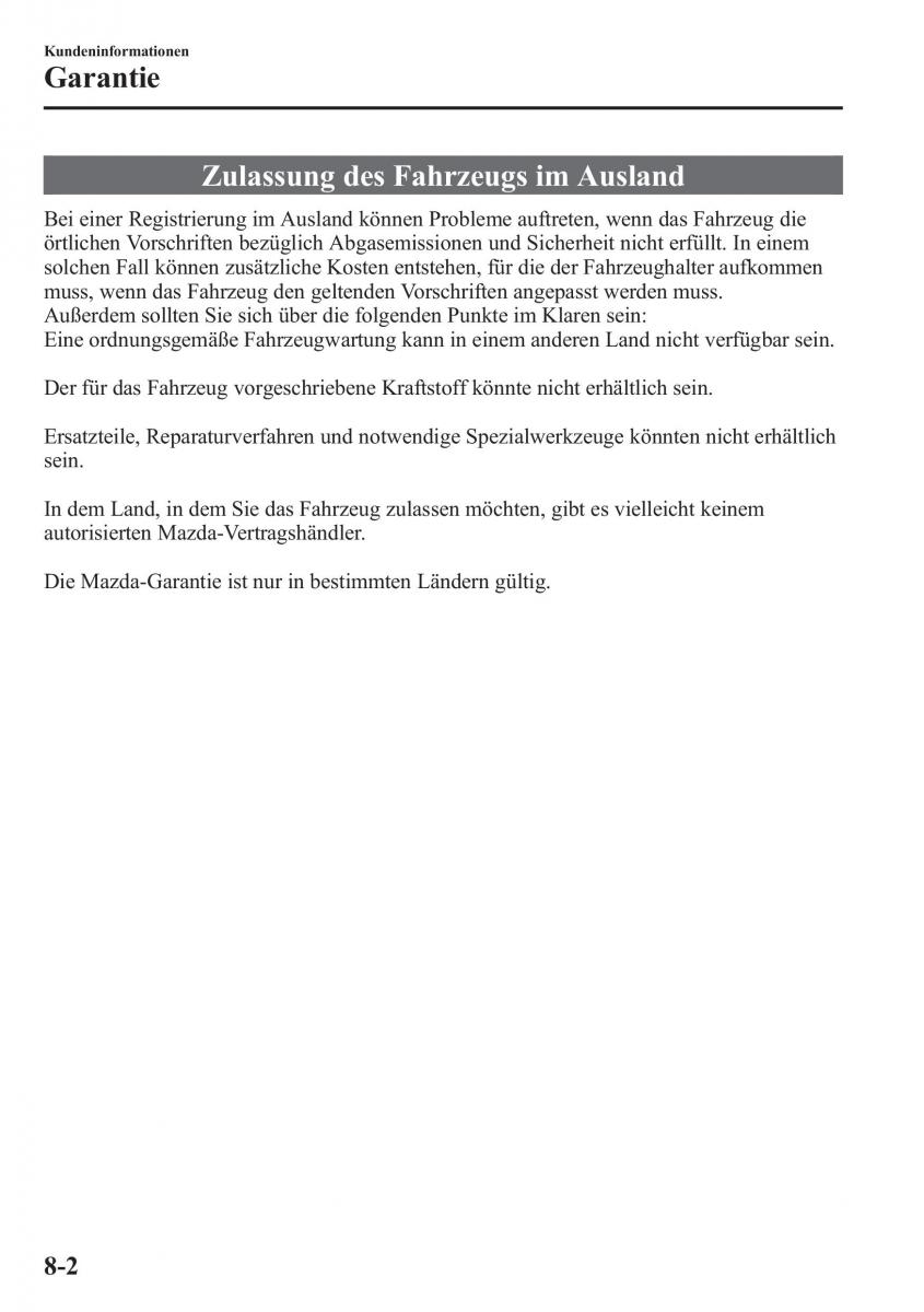 Bedienungsanleitung  Mazda CX 5 Handbuch / page 598