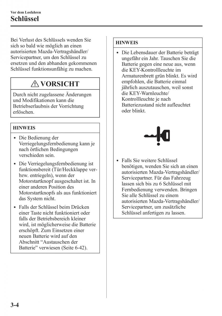 Bedienungsanleitung  Mazda CX 5 Handbuch / page 80
