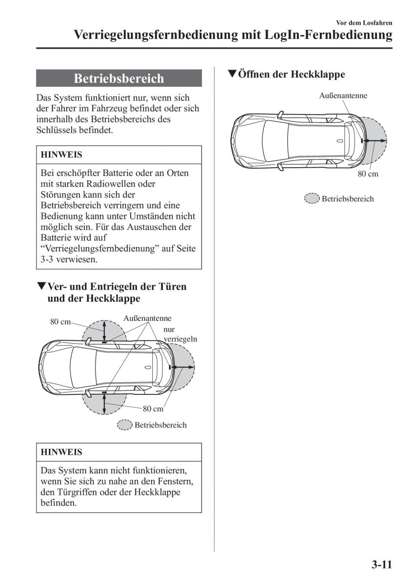 Bedienungsanleitung  Mazda CX 5 Handbuch / page 87