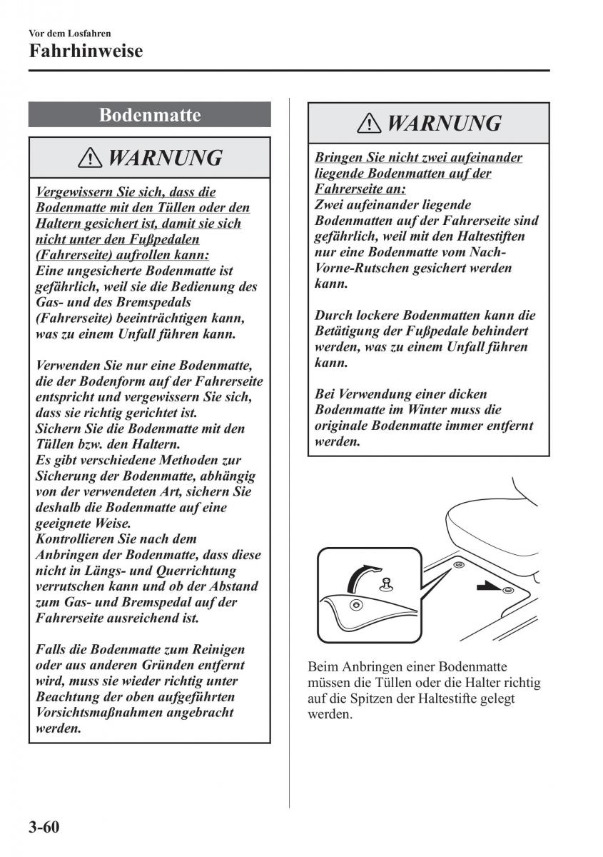 Bedienungsanleitung  Mazda CX 5 Handbuch / page 136