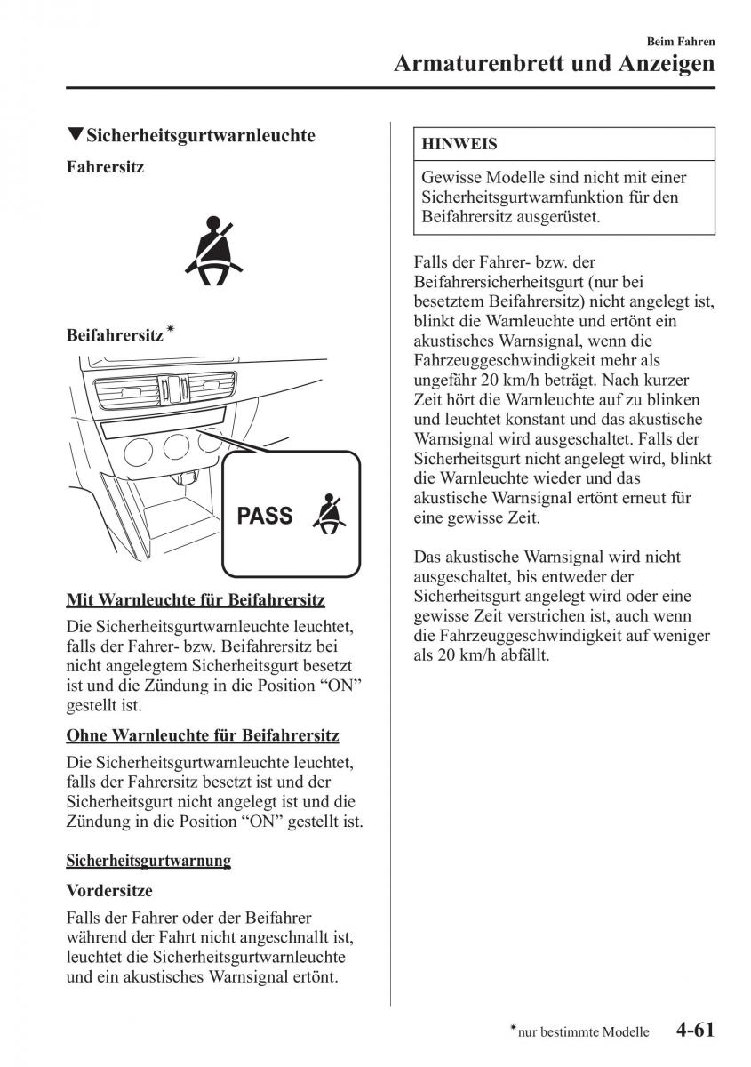 Bedienungsanleitung  Mazda CX 5 Handbuch / page 211