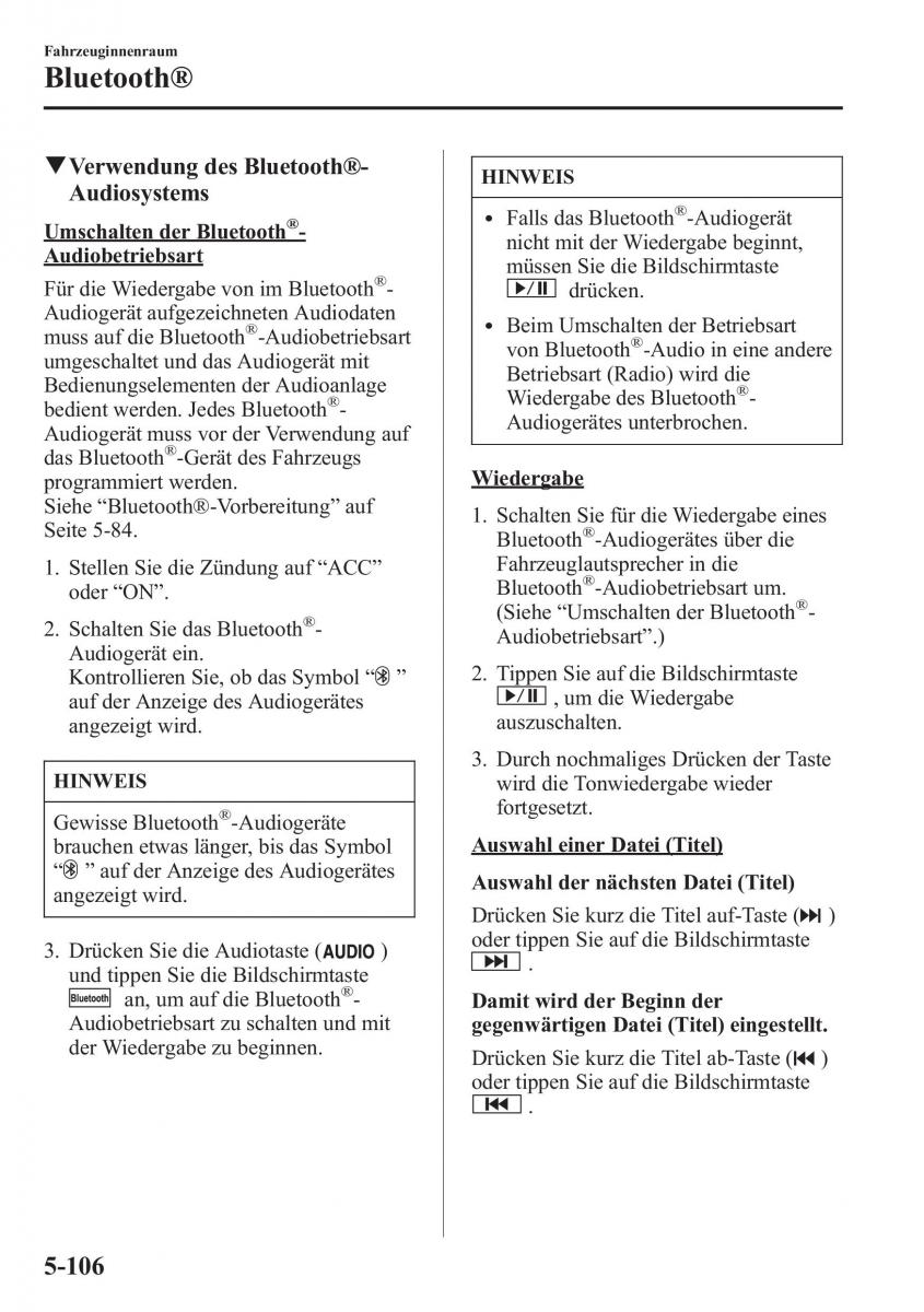 Mazda CX 5 Handbuch / page 440
