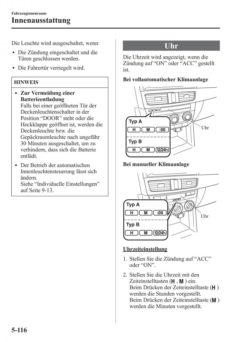 Mazda CX 5 Handbuch / page 450