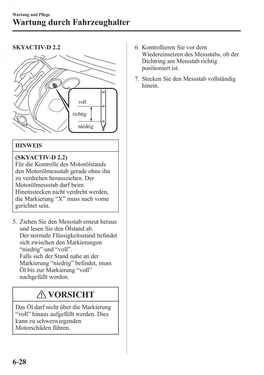 Mazda CX 5 Handbuch / page 488