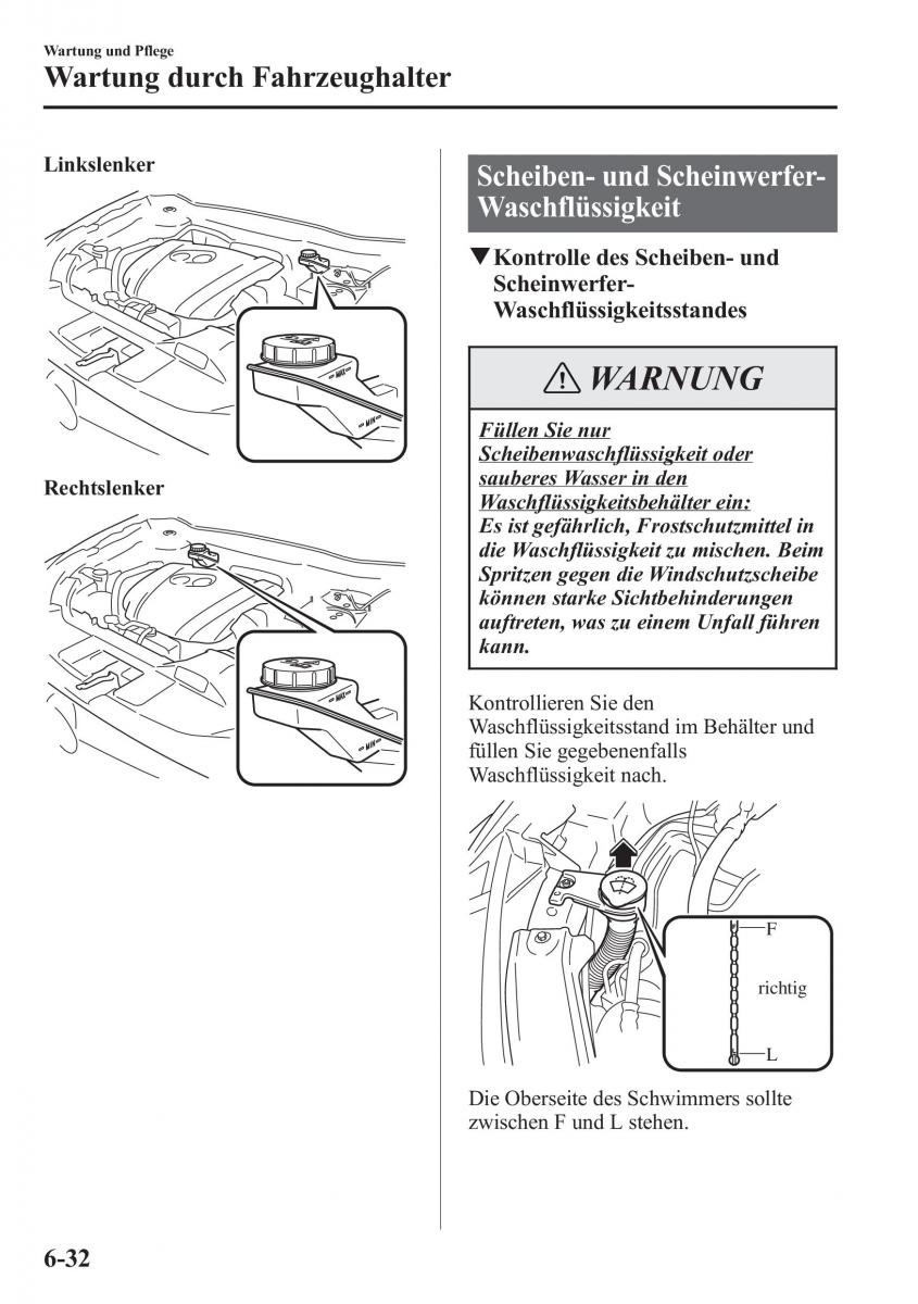 Mazda CX 5 Handbuch / page 492
