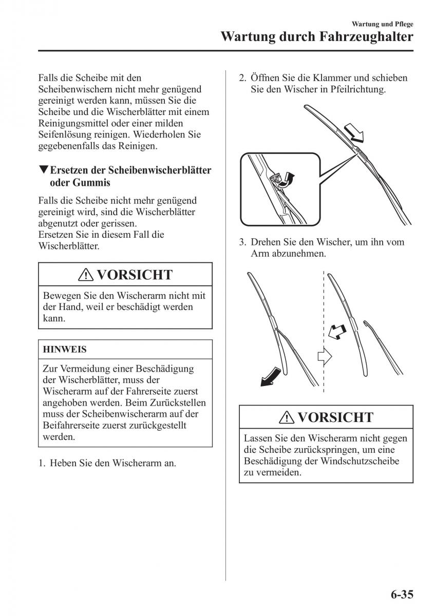 Mazda CX 5 Handbuch / page 495