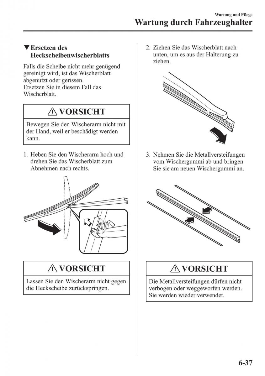 Mazda CX 5 Handbuch / page 497