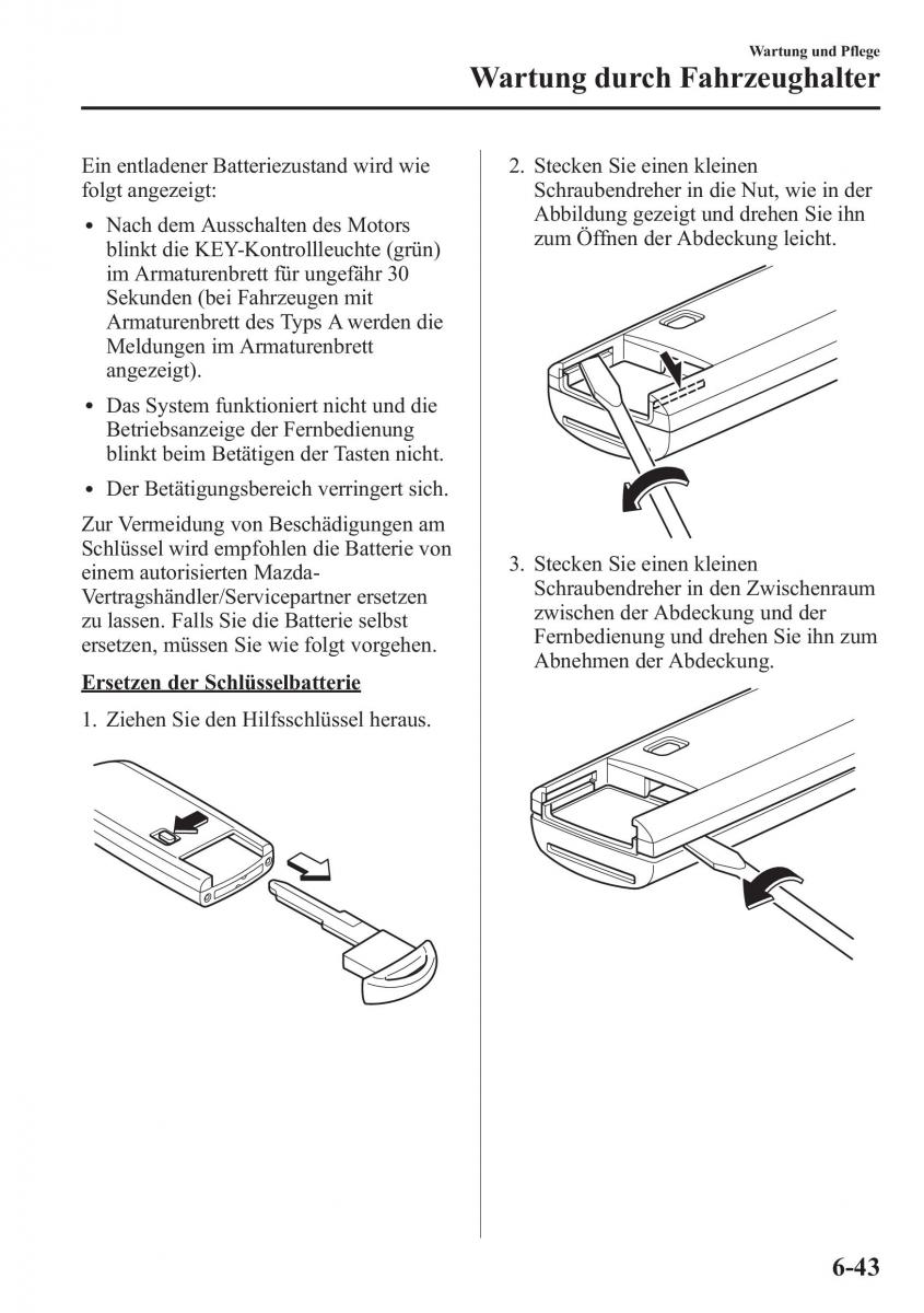 Mazda CX 5 Handbuch / page 503