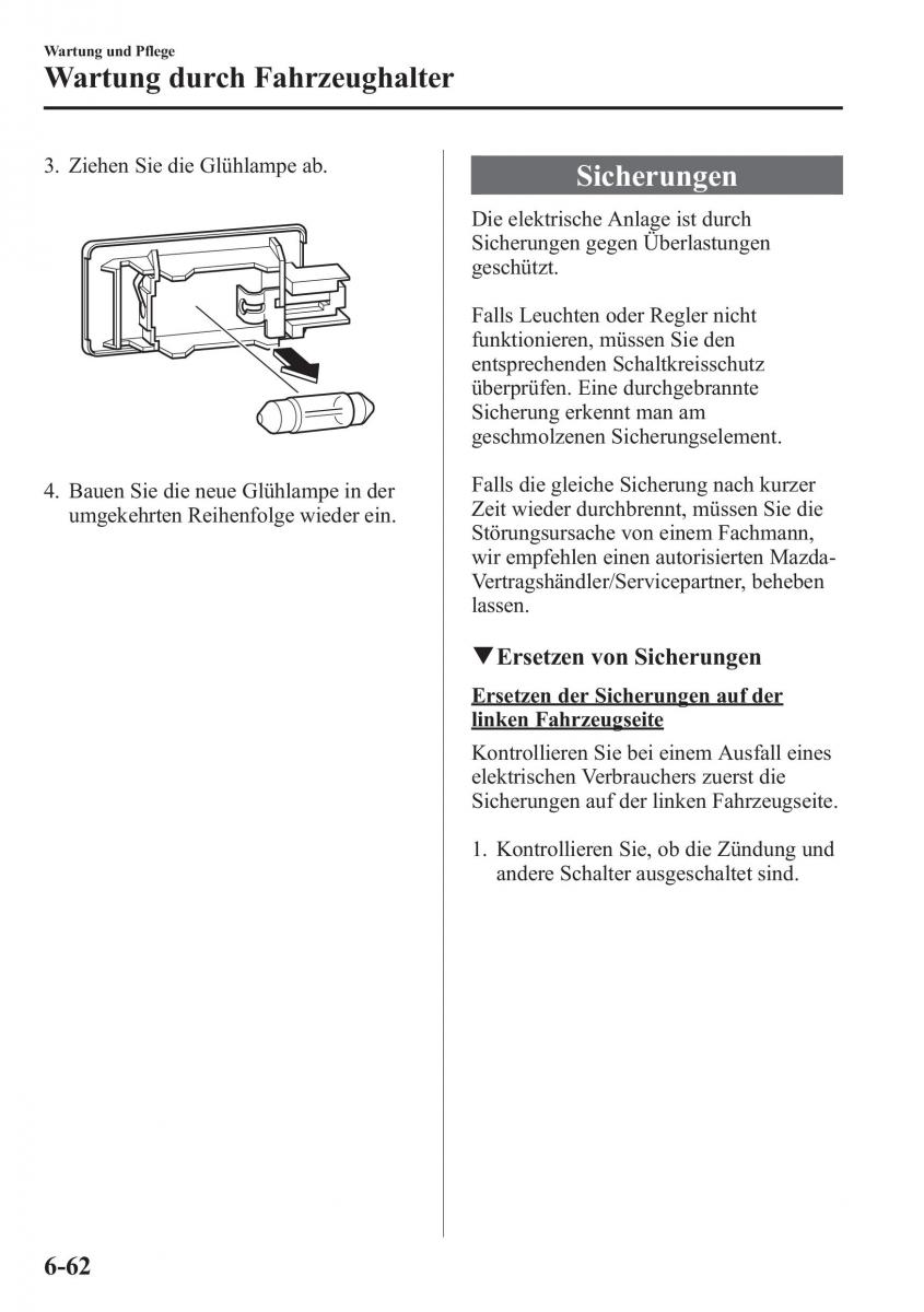Bedienungsanleitung  Mazda CX 5 Handbuch / page 522