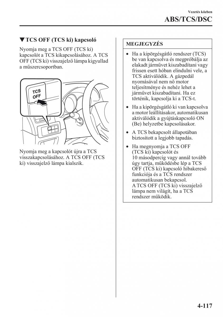 Mazda CX 5 Kezelesi utmutato / page 254