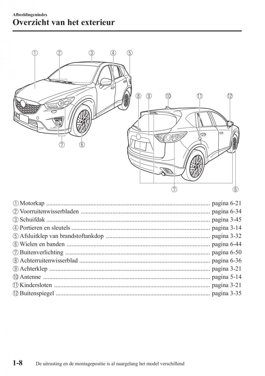 Mazda CX 5 handleiding / page 14
